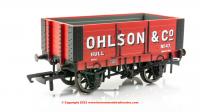 R60096 Hornby 6 Plank Wagon number 47 -Ohlson & Co Hull - Era 3